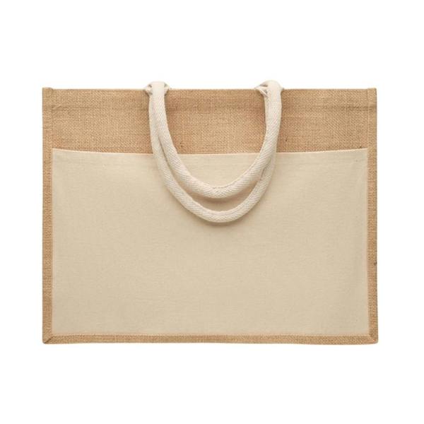 MidOcean Baga Jute Shopper Bag - Beige - 
