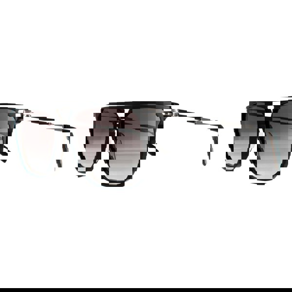 Salvatore Ferragamo Sunglasses SF966S 001 Black and Silver Grey Gradient