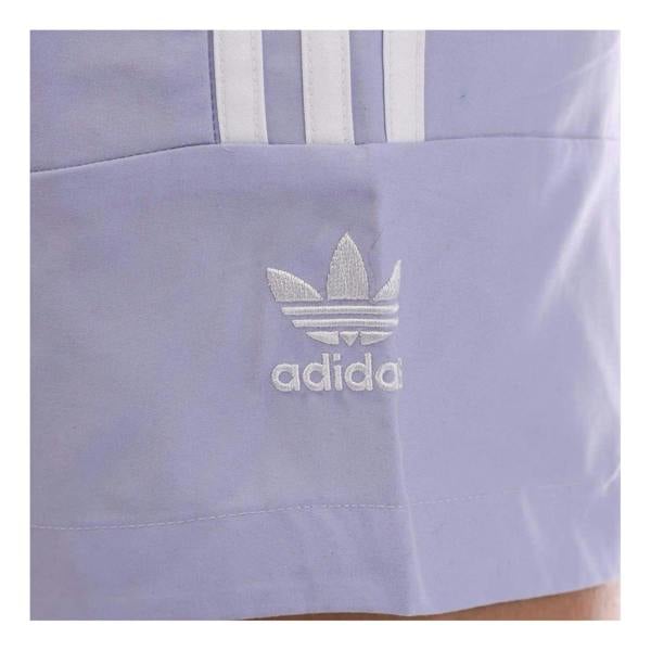 Adidas Mens 3 Stripes Swim Shorts - Purple - 