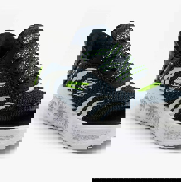 Skechers METEOR-LIGHTS-BRISK-BEAMS Boys Trainers Navy/Black