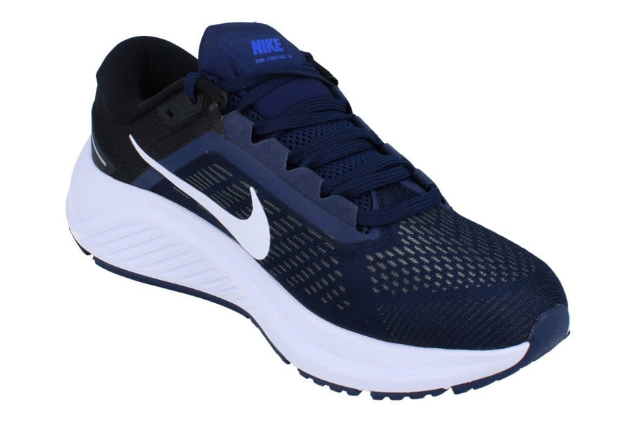 Nike Air Zoom Structure 24 Mens Da8535  402 - Midnight Navy White Black 402 - Photo 3