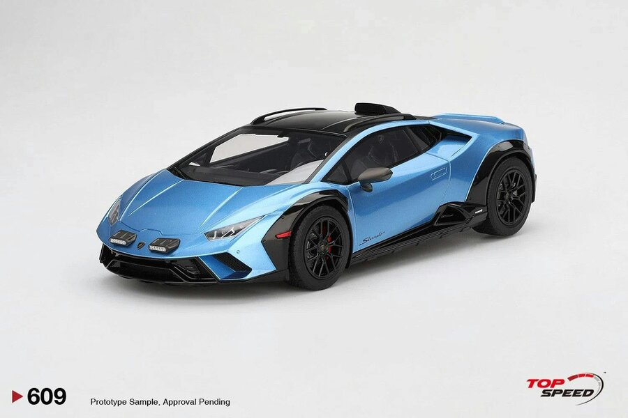 MCSlots Lamborghini Huracan Sterrato Blu Aegir 1:18 Scale Topspeed TS0609
