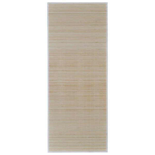 Berkfield Rectangular Natural Bamboo Rugs 4 pcs 120x180 cm