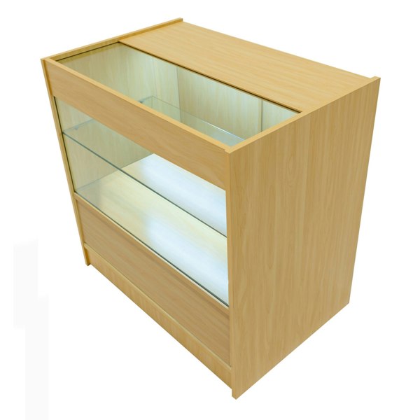 Monstershop Europa LED Shop Counter Set B900, C900, TB60 & LM60 - Maple