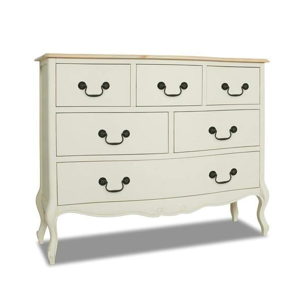 Statement Furniture Juliette Chest of Drawers Large 6 Drawer French Style Bedroom Storage