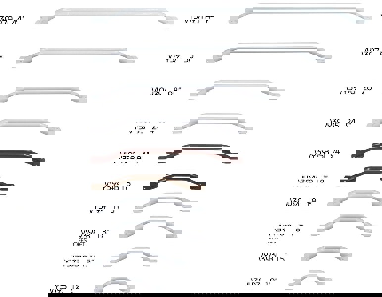 Aidapt Solo Easigrip Steel Grab Bar 15 inch White