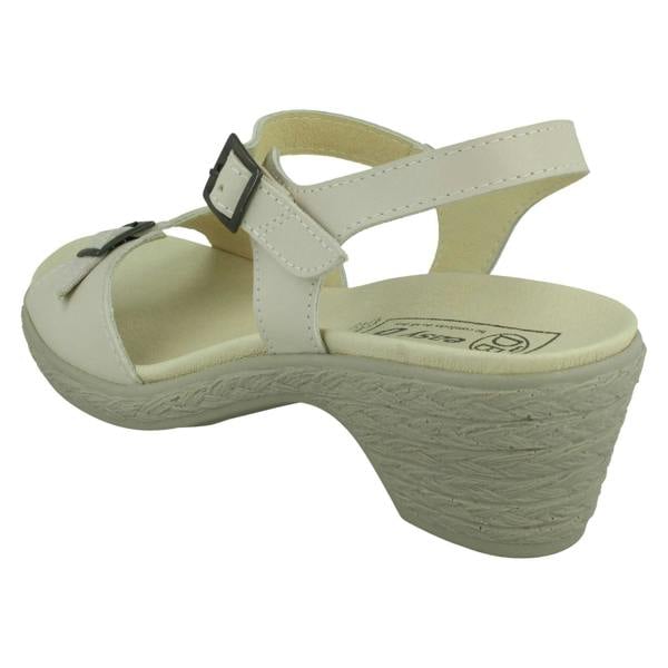 DB Shoes Ladies Easy B Casual Heeled Sandals Tilly