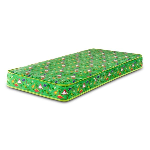 eXtreme Comfort Dreamy Dinosaur Kids Mattress - 16.5cm Deep, Dual-Sided Comfort