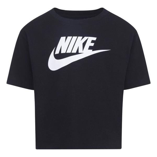 Nike Childrens/Kids Club Boxy T-Shirt - Black - 