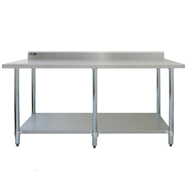 Kukoo Commercial Stainless Steel Catering Table - 7ft Wide