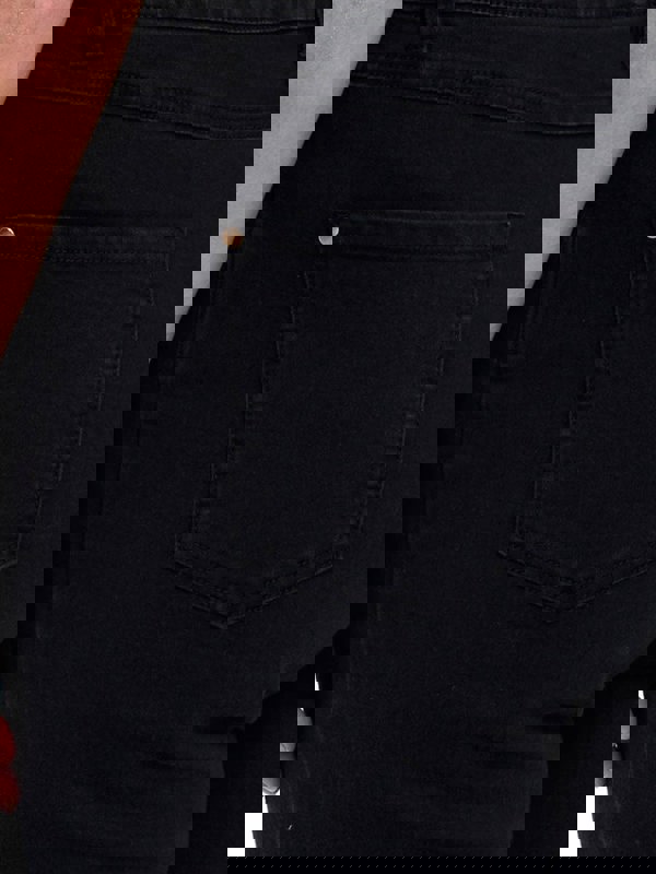 PennyPlain 5 Pocket Jeans - Black Short