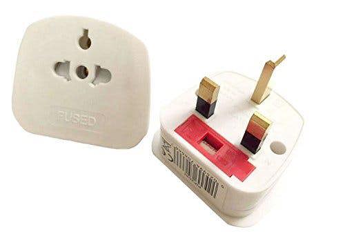 Pifco UK Tourist Adaptor 13A 250V BS5733 White