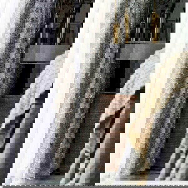 Anyhouz Anydrape Curtain Silver Gray 100cmx250cm Fashion Luxury Curtains Window Decor