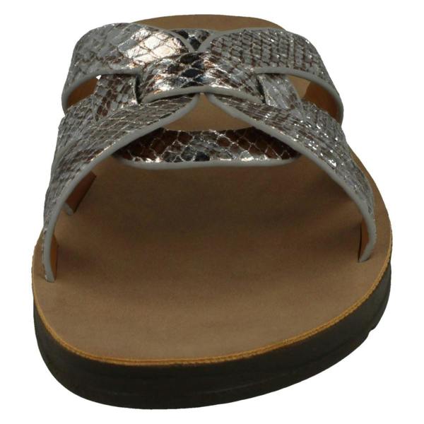 Spot On Ladies Spot On Knot Vamp Mules F00342
