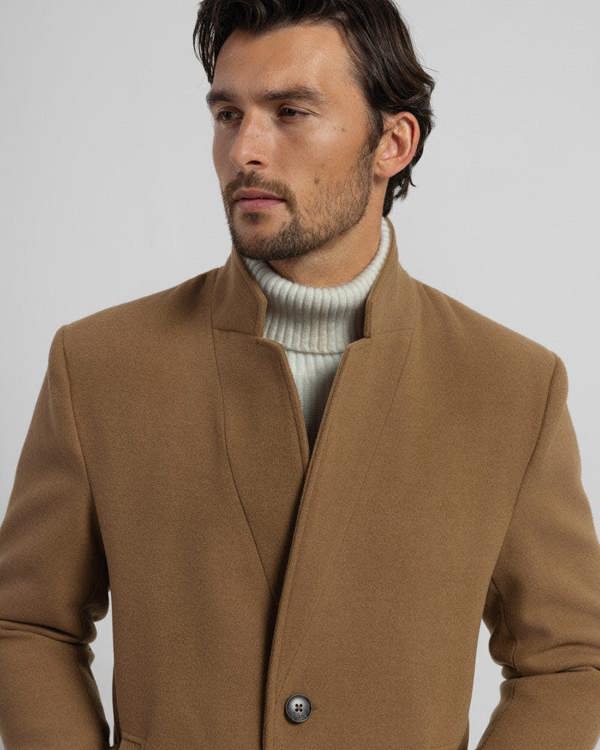 Steel & Jelly Holden - Inverted Collar Coat