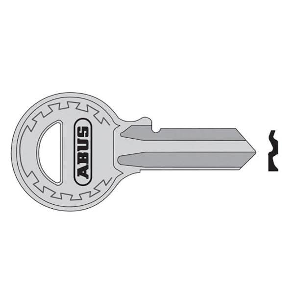 Abus Mechanical 84/40 40mm R Key Blank - Multi Colour - 