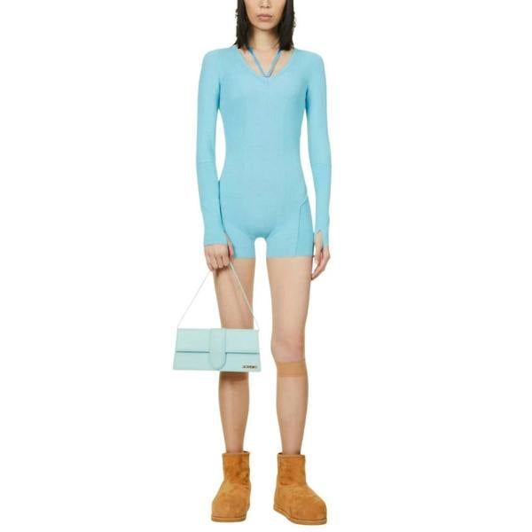 Jacquemus Le Bambino Long Light Turquoise One Size