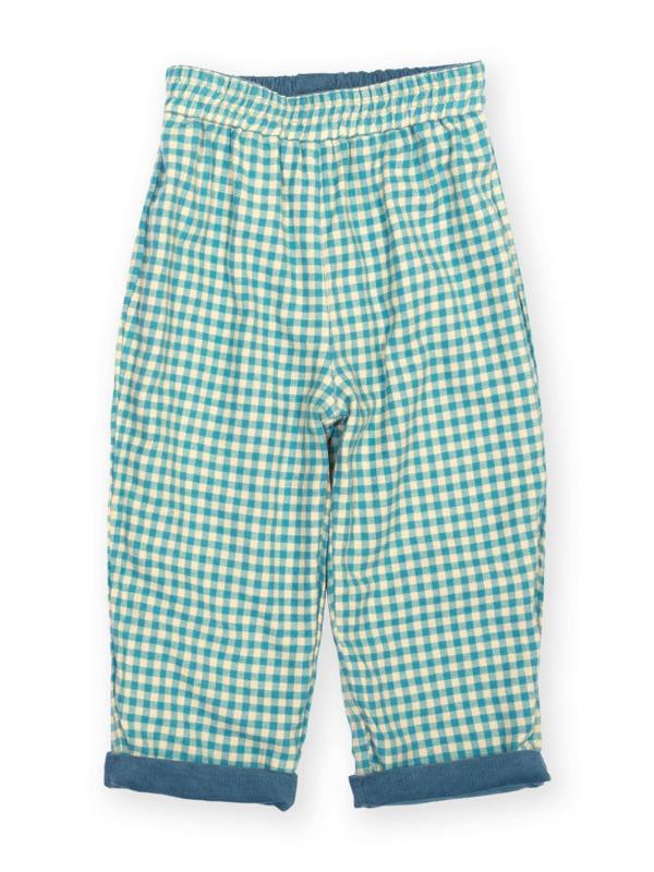 Kite Boys Organic Ocean Check Reversible Pull Ups