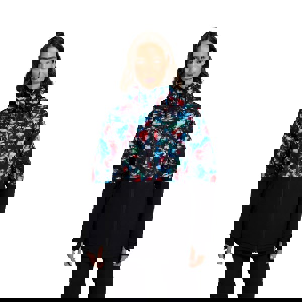 Animal Womens Edge Graphic Print Ski Jacket - Coral