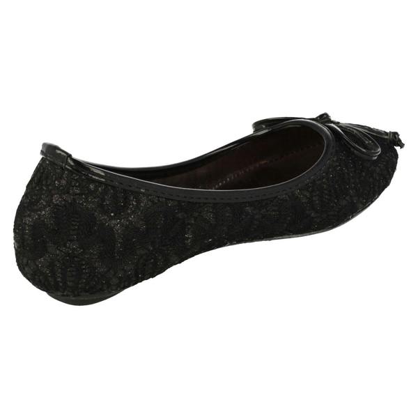 Cutie Girls Cutie Lace Detailing Ballerina Flats