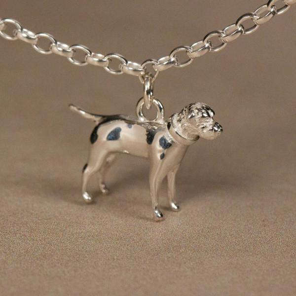 Border Terrier Chain Bracelet - Personalised - Sterling Silver - MYLEE London