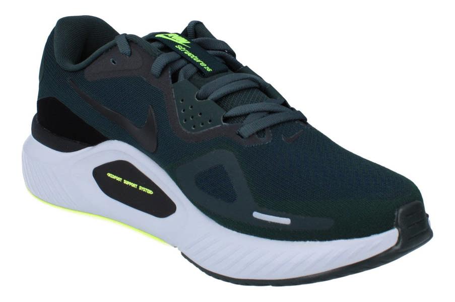 Nike Structure 26 Mens Running Trainers Hj1102 Shoes  300 - Seaweed Black Volt 300 - Photo 3