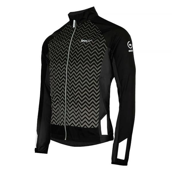 WOWOW Mens Ladies Light Breathable Hi Vis Running Jacket | Water Wind Resistant Jacket