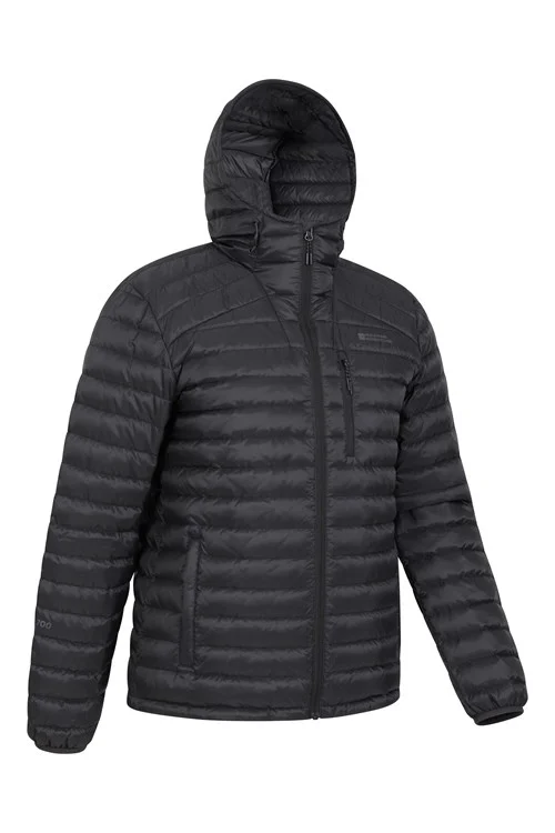 Mountain Warehouse Mens Henry II Extreme Down Filled Padded Jacket - Jet Black