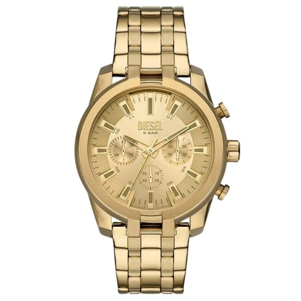 Diesel All Over Gold Watch