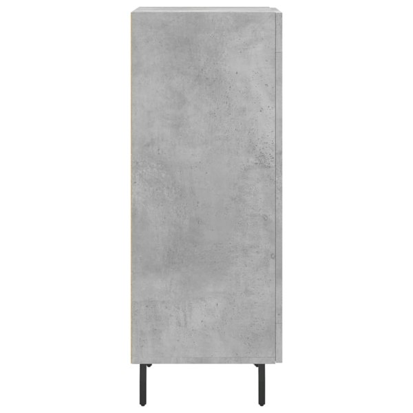 Berkfield Sideboard Concrete Grey 34.5x34x90 cm Engineered Wood