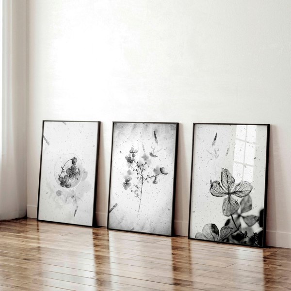 Wall decor for office | set of 3 framed wall art