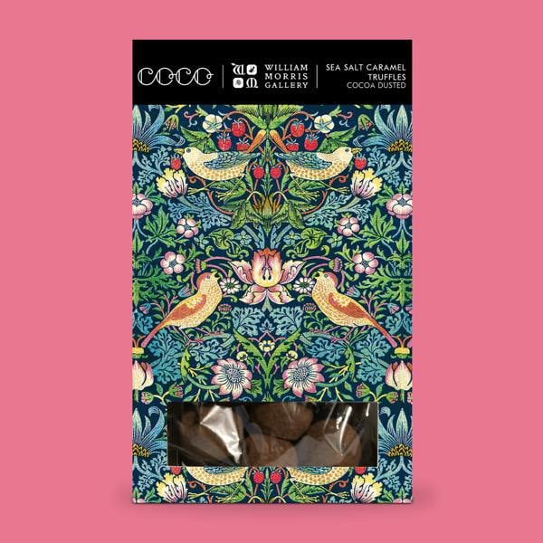 Coco William Morris Sea Salt Caramel Truffles Limited Edition