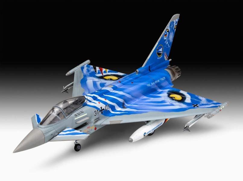 Revell German Typhoon Bavarian Tiger Model Set (1:72)