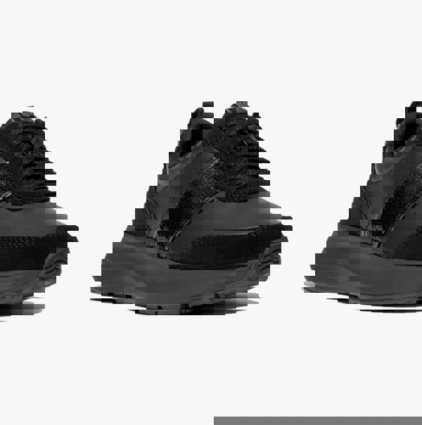 FitFlop F-MODE Womens Leather Trainers Urban Black