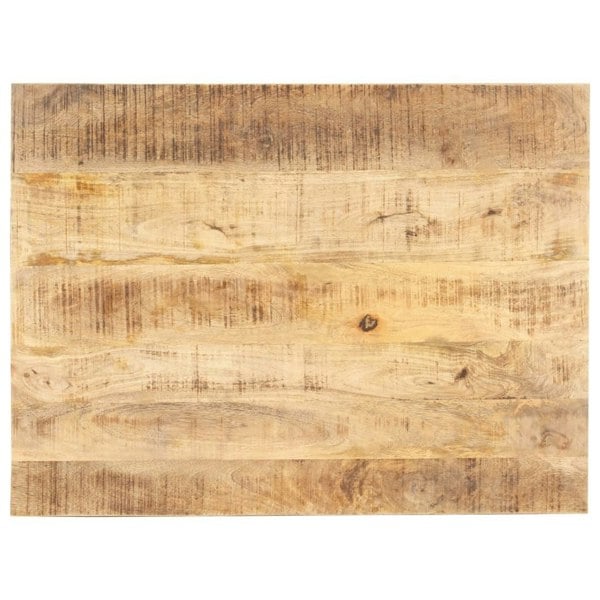Berkfield Table Top Solid Mango Wood 15-16 mm 80x60 cm