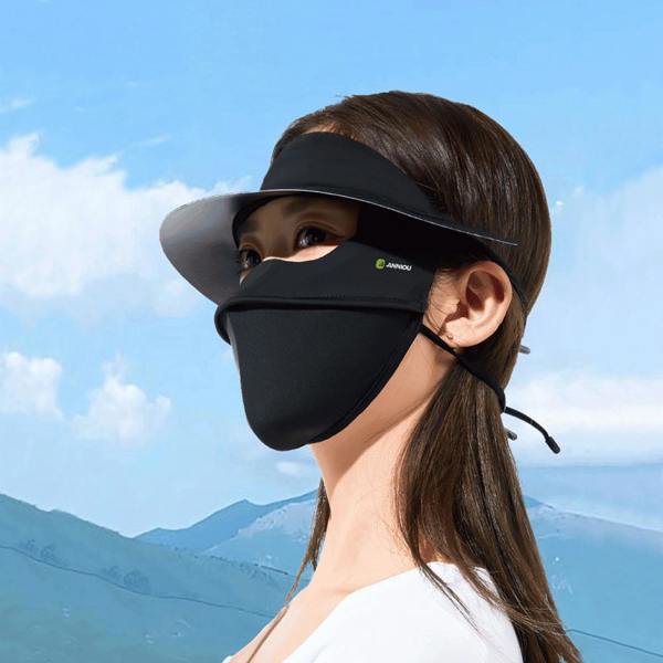 Anniou Sun Protective Wide Brim Face Mask