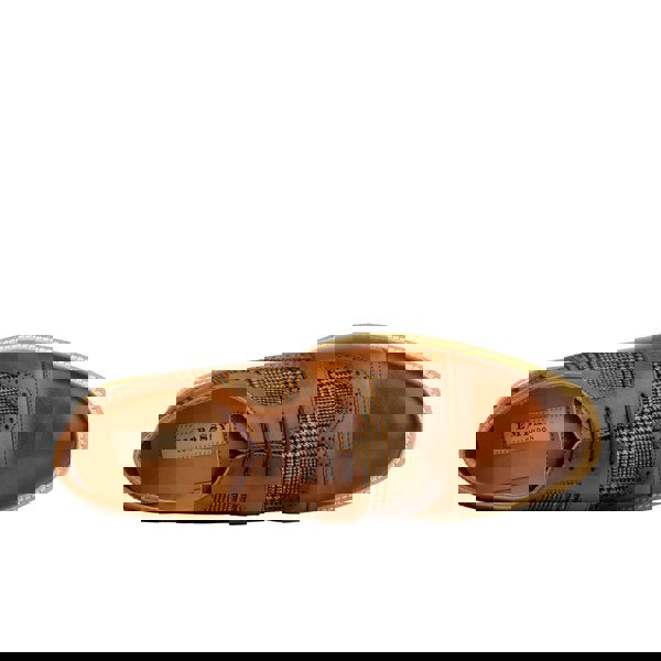 Embassy London Resident - Brown & Tan - Men's leather dressy shoe with toe cap and brogue details