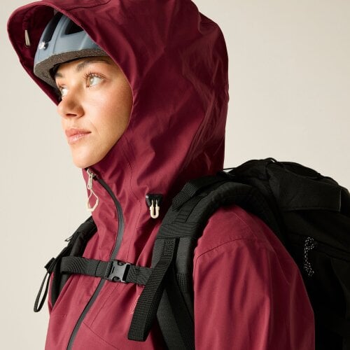 Dare 2B Womens Haik 3 Layer Jacket - Tibetan Red