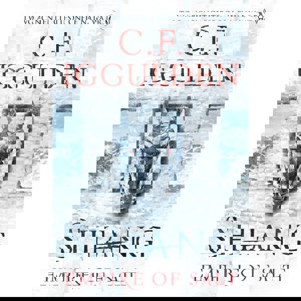 C F Iggulden Empire of Salt Series 2 Books Collection Set Shiang, Darien