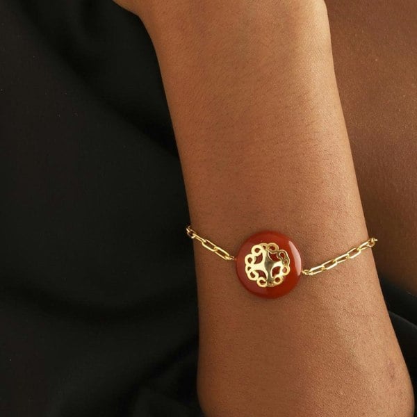 Melange Bracelet Red Carnelian - Lila Rasa