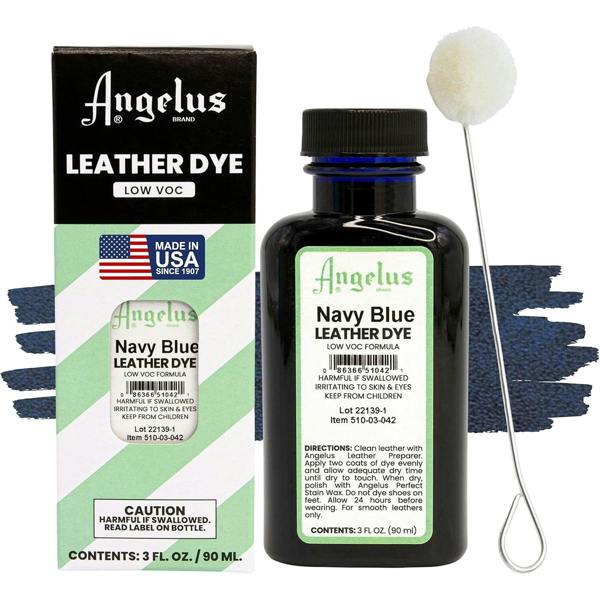 Angelus Low VOC Leather Dye - Non-Flammable Formula 3oz