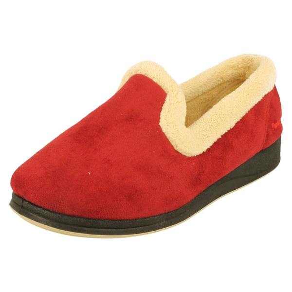 Padders Ladies Padders Wide Fit Slippers Repose