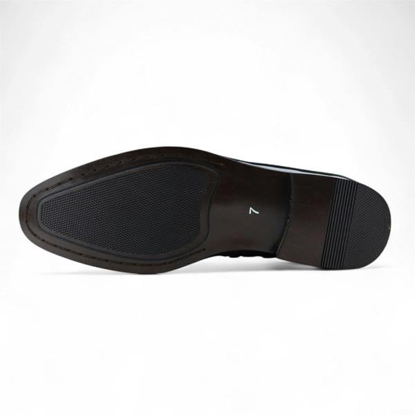 Dolcetto Men’s Smart Loafers Leather Lined Velvet Slip-On Shoes