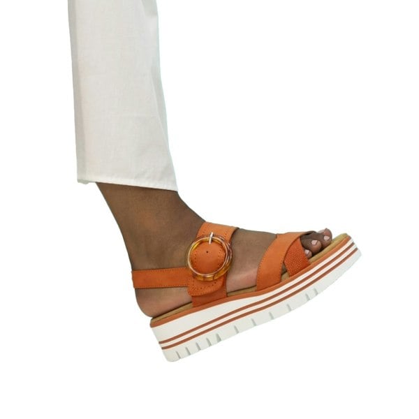 Lunar Womens/Ladies Elise Sandals - Orange