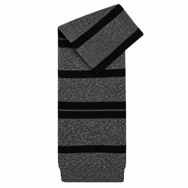 Barbour International Boston Beanie Hat & Scarf Gift Box Set Black/Grey
