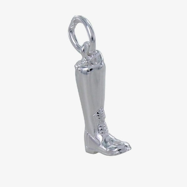 Sterling Silver Small Riding Boot Charm - Reeves & Reeves