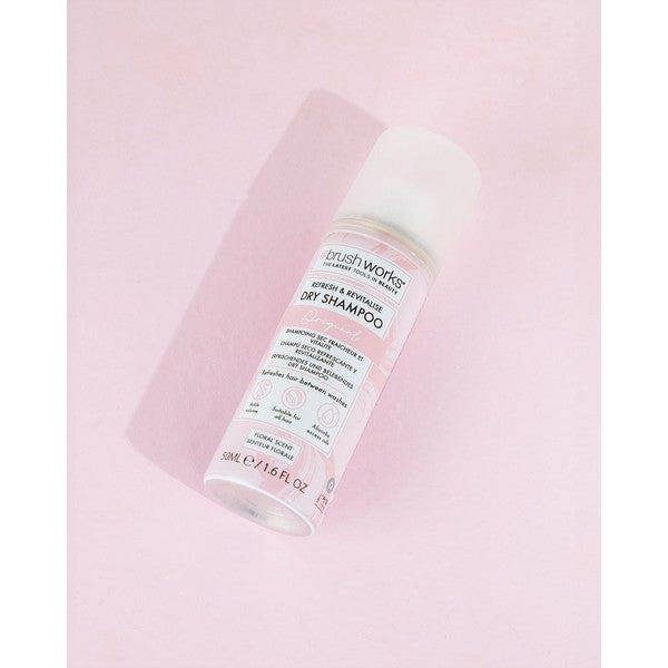 Brushworks Refresh & Revitalise Floral Dry Shampoo - 50ml