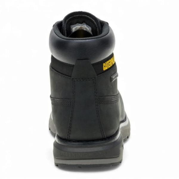 Pursue - Men's Black Leather Work Hiking Ankle Boots - Caterpillar - 5