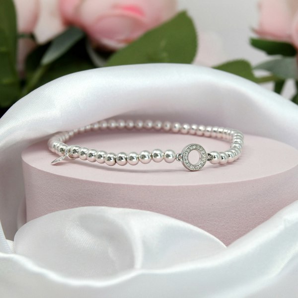 Say It With Children's Circle Of Life Bracelet - Sterling Silver