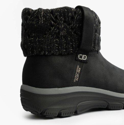 Skechers EASY GOING - COZY WEATHER 2 Womens Boots Black
